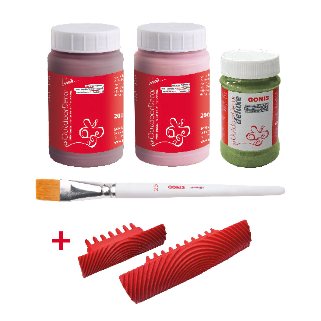 OutdoorDecor Set Blütenrausch Außenfarben