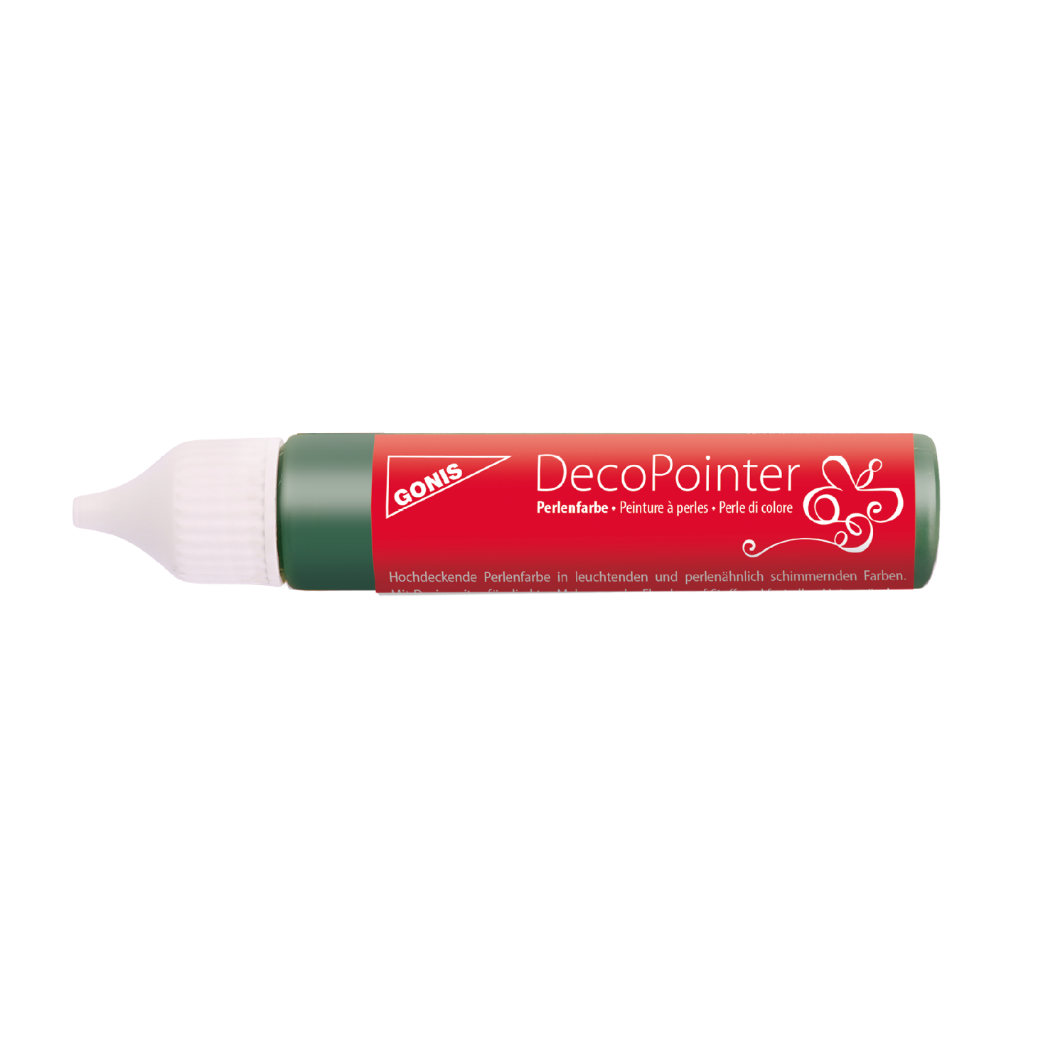 DecoPointer Avocado Perlenmalfarbe