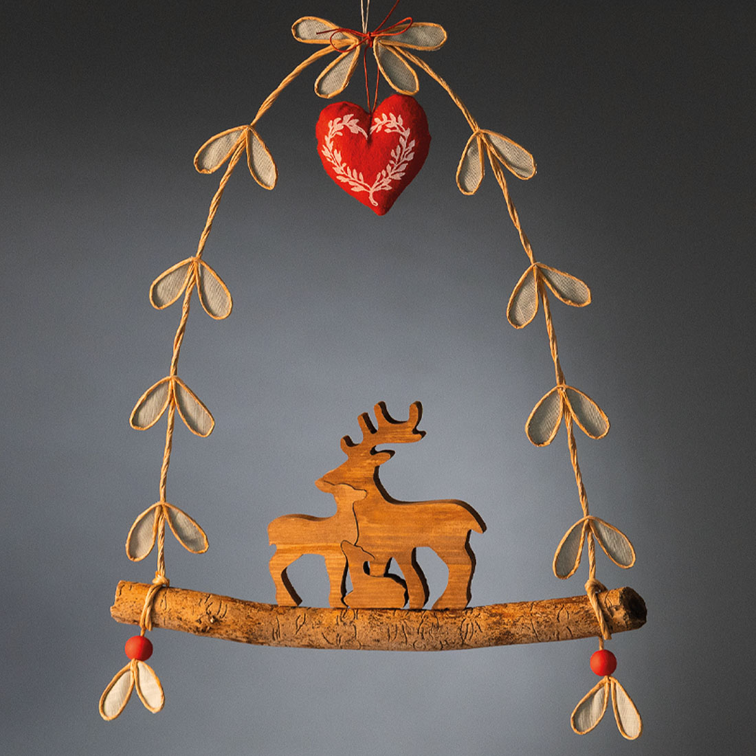 EasyStamp Herzzweige Kunstschaumstempel