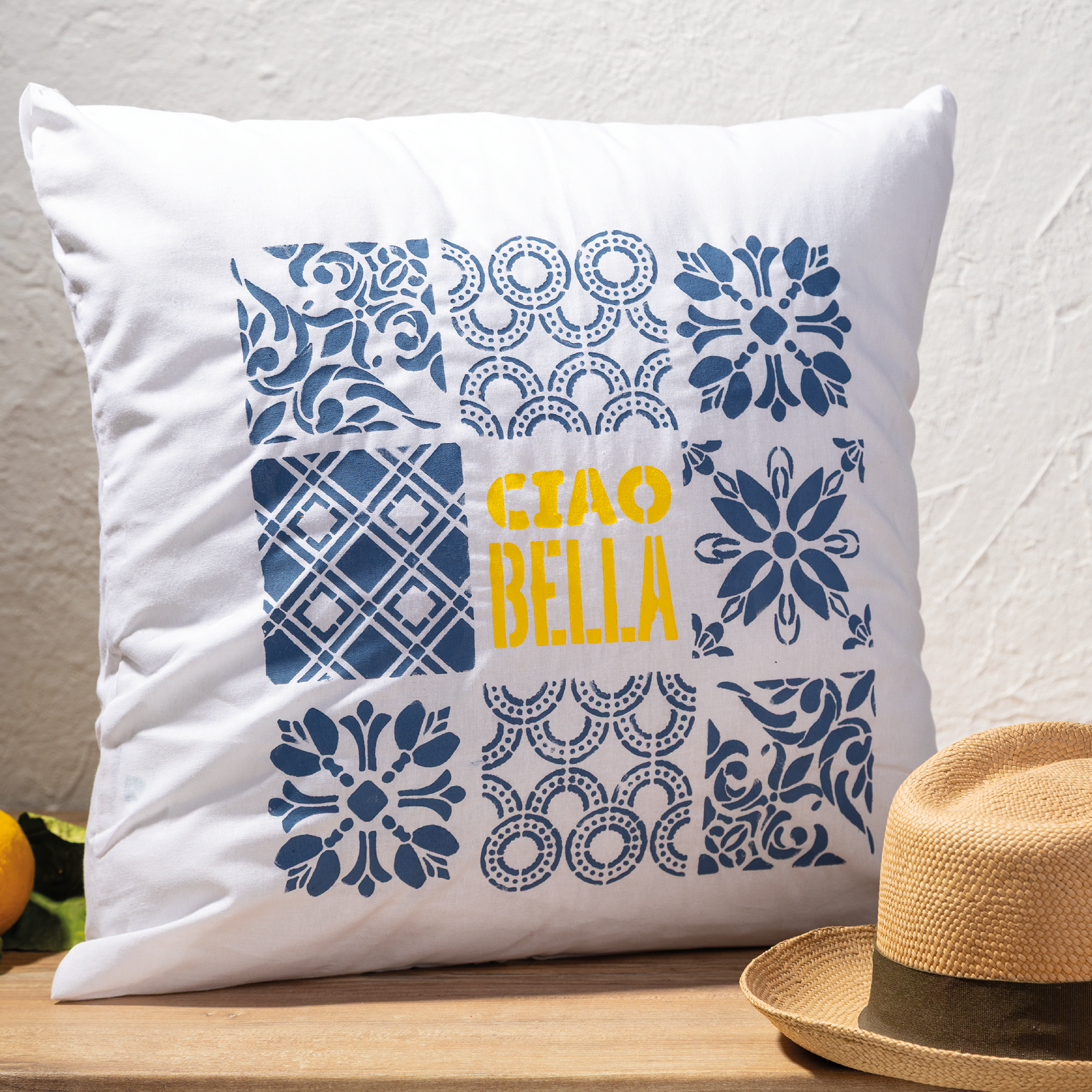 Flexschablone Kachelkunst Kunststoffschablone