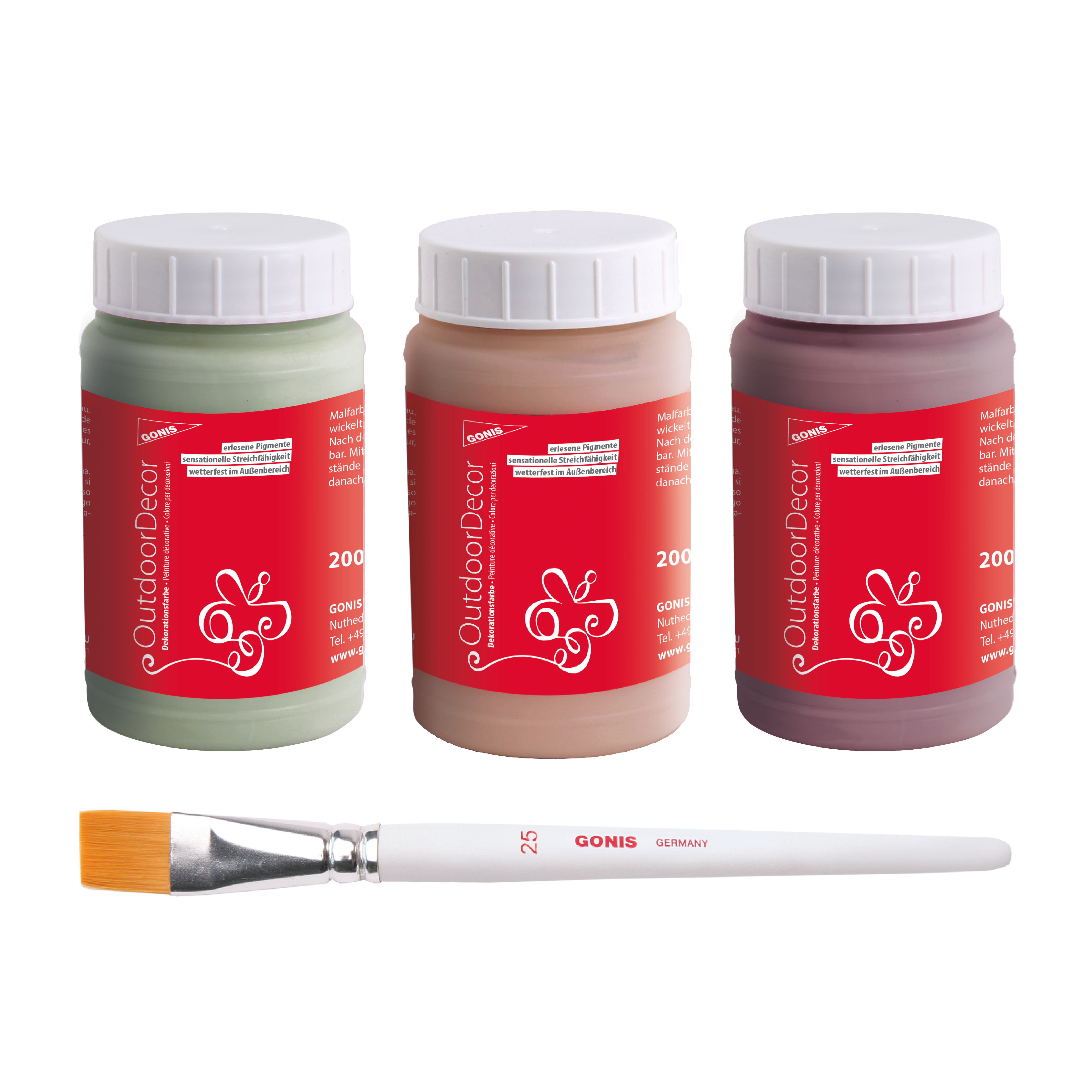 OutdoorDecor Set Rustik Ostern Außenfarben