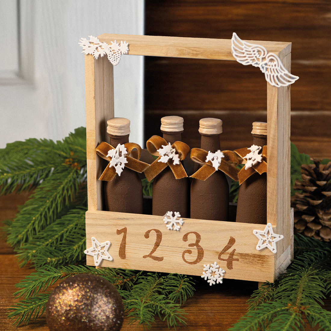 EasyStamp Set Adventszahlen Kunstschaumstempel