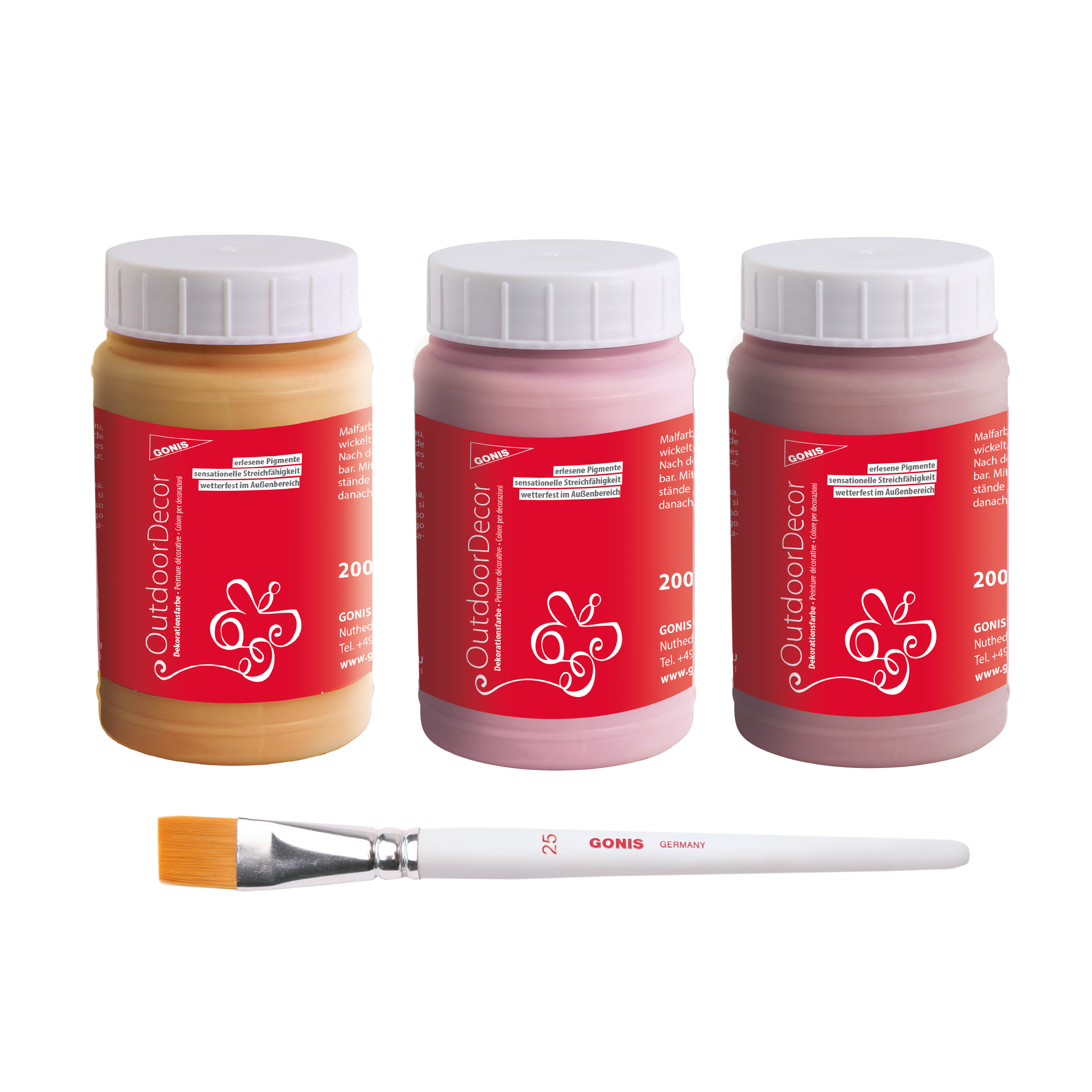 OutdoorDecor Set Feierlaune Außenfarben