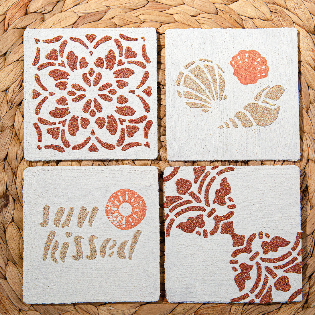 Kleines EasyStamp Set Seaside Kunstschaumstempel