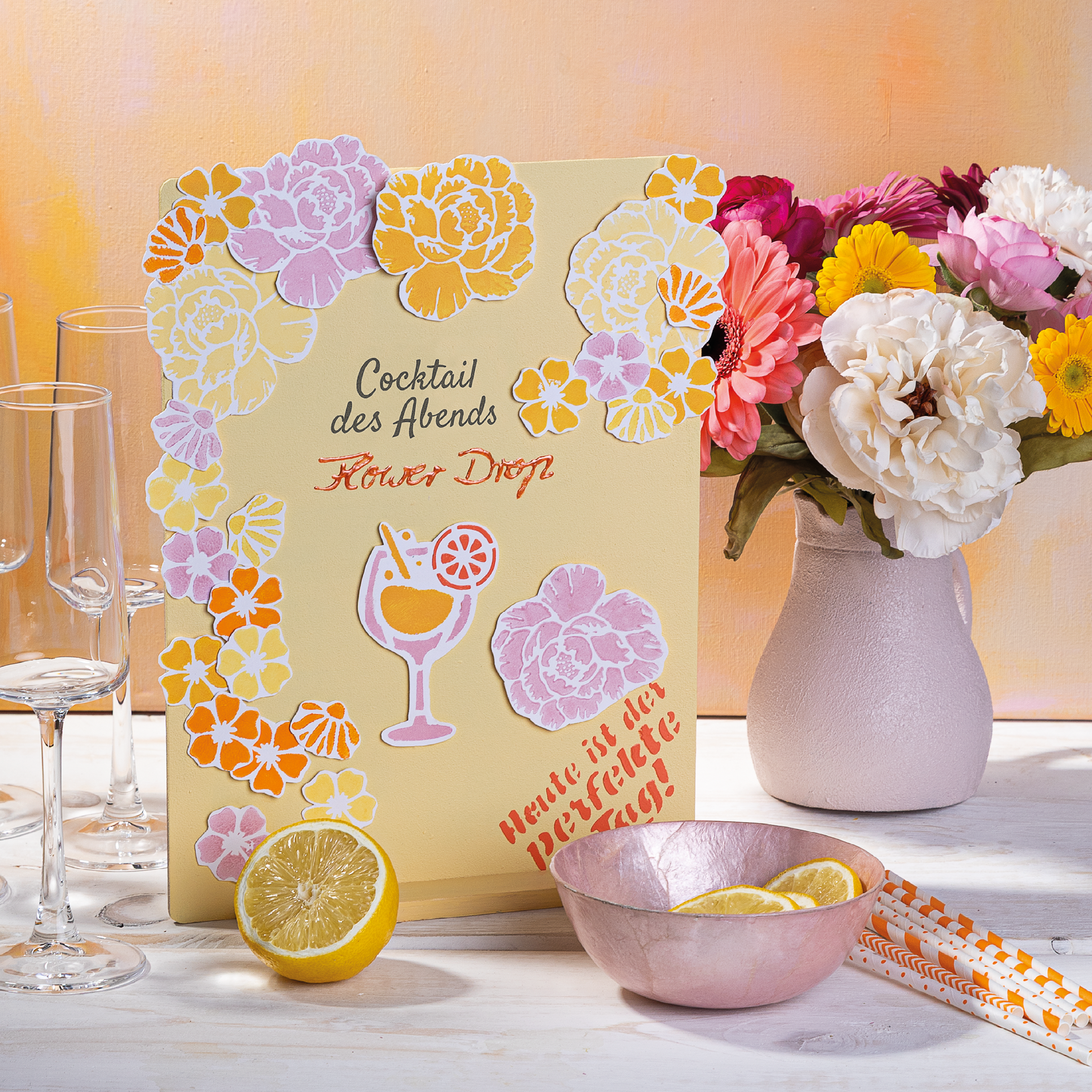 OutdoorDecor Set Feierlaune Außenfarben