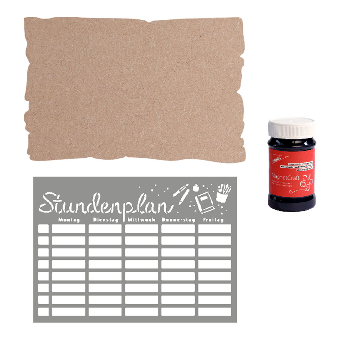 Kreativ Set Stundenplan