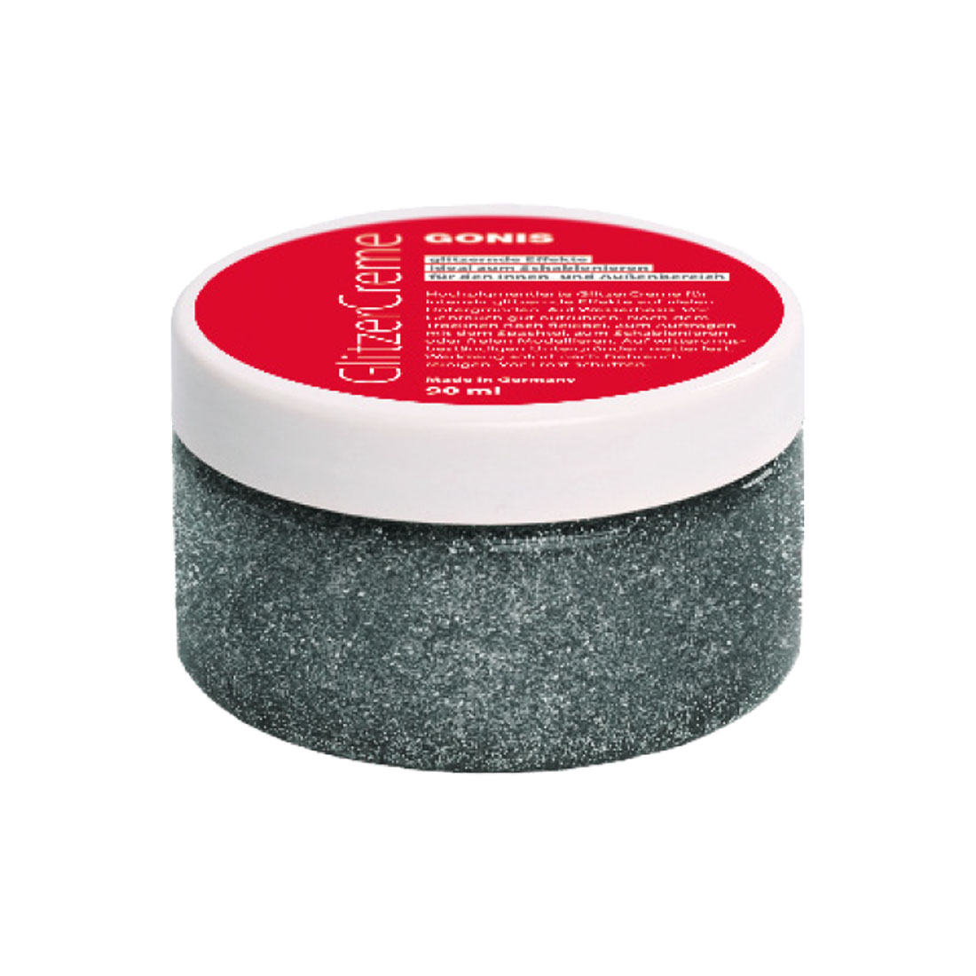 GlitzerCreme Graugrün