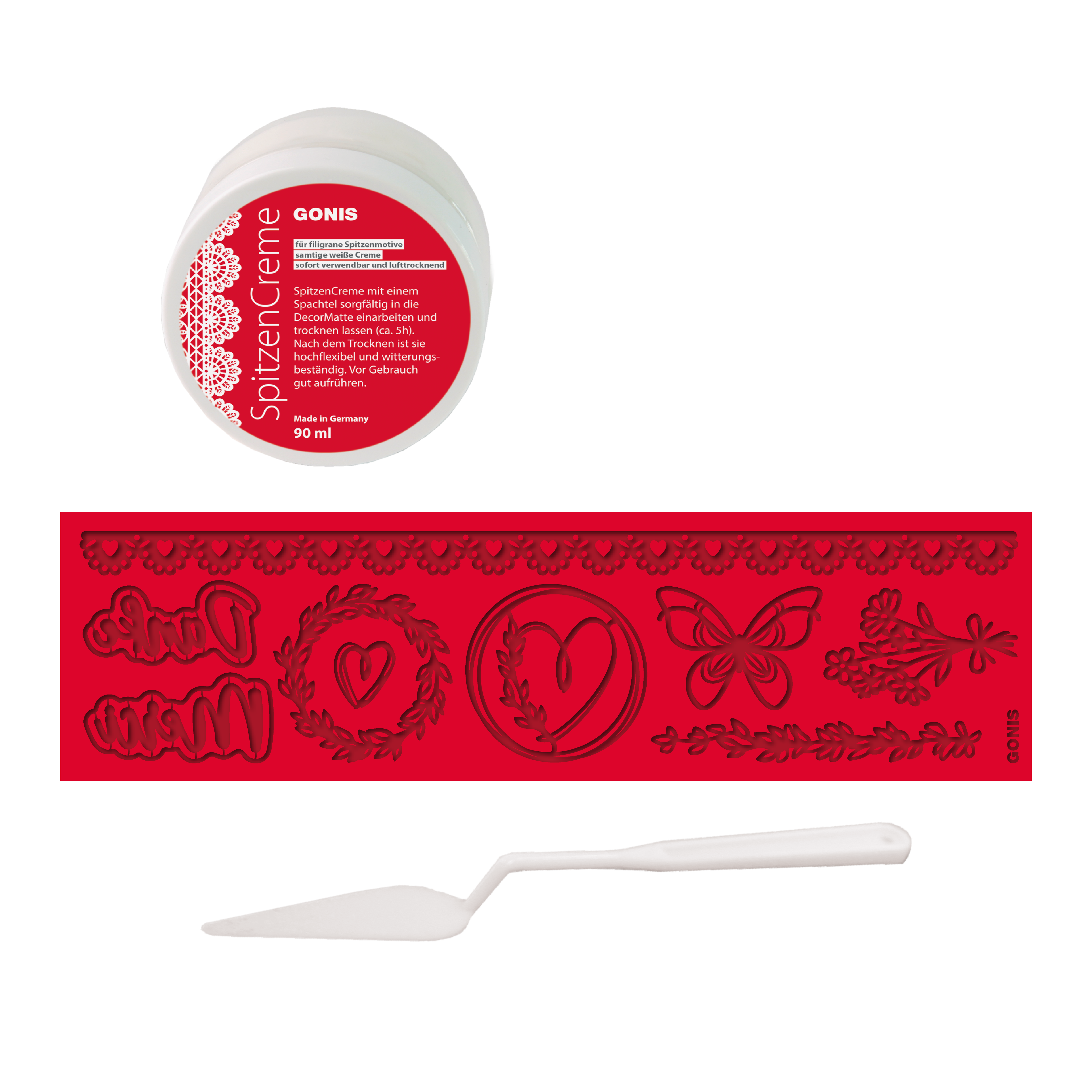 SpitzenCreme Set Danke